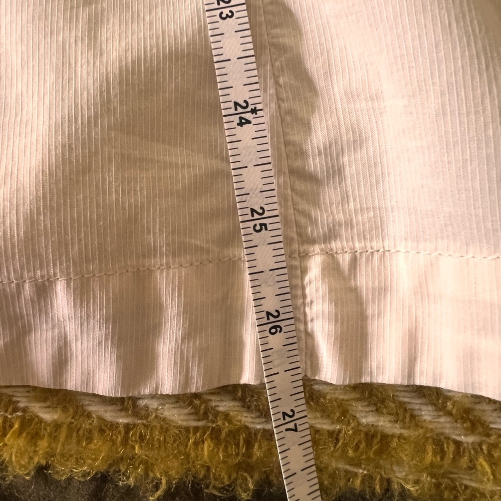 Toast Textured Cotton Poplin V-Neck Top XL - Picture 12 of 15